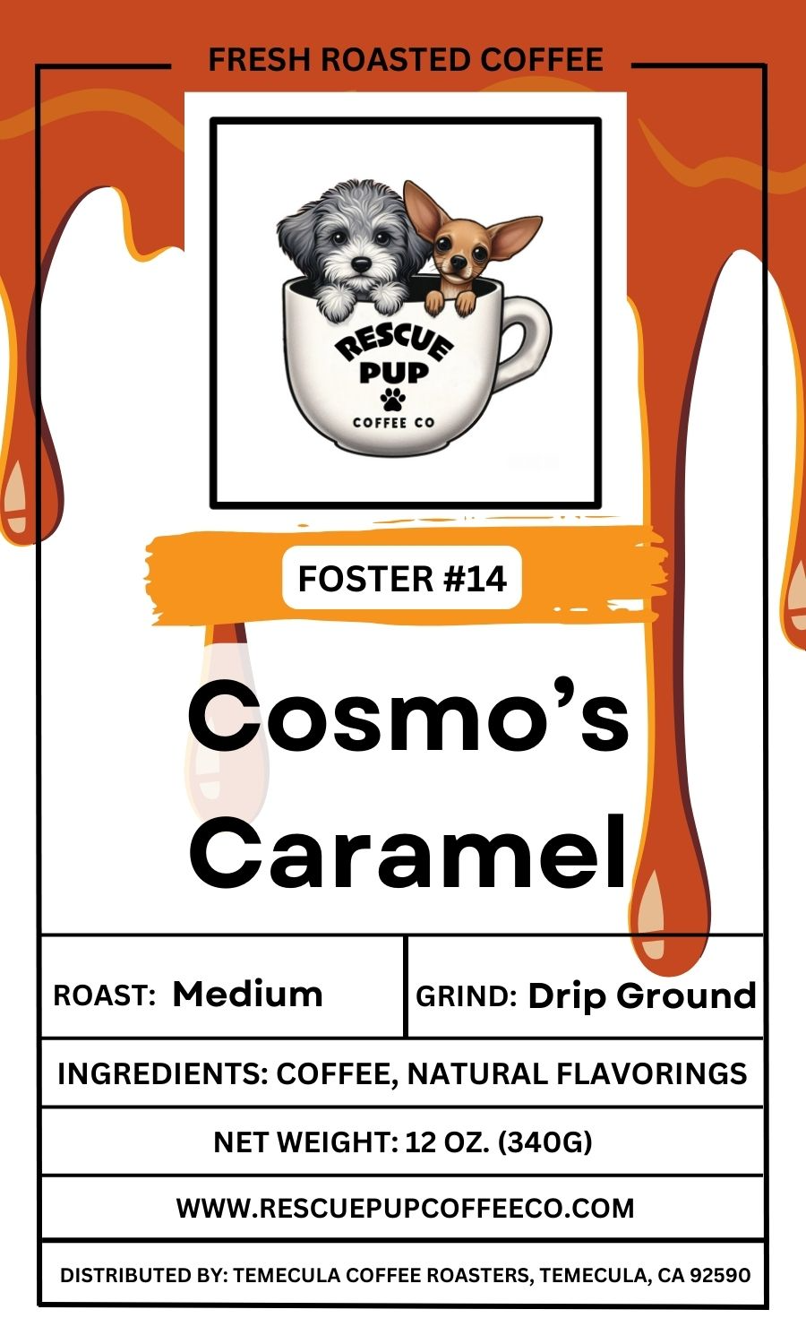 Cosmo's Caramel - Flavored Coffee