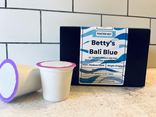 Betty's Bali Blue (12 Count - Single Use Pods)