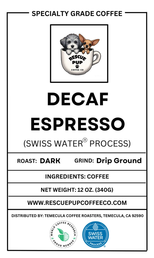 Decaf Espresso Coffee (Swiss Water® Process)