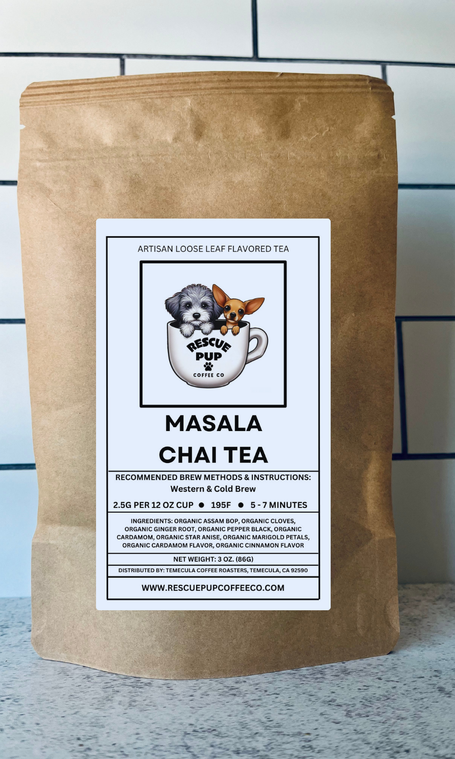 Masala Chai Artisan Loose Leaf Flavored Tea