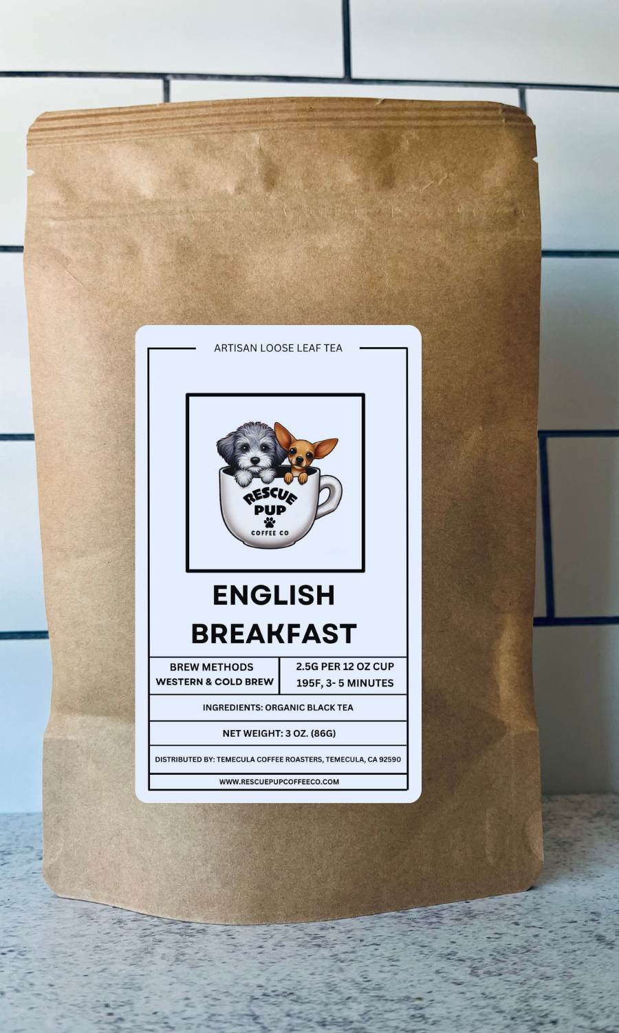 English Breakfast Artisan Loose Leaf Tea